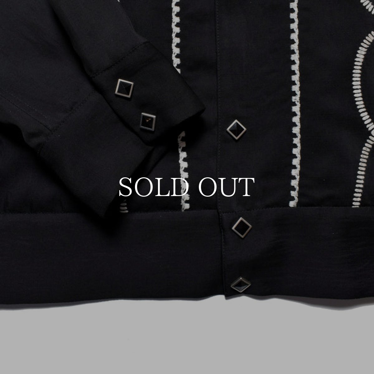 画像7: MINEDENIM  Arabesque Embroidery Western JKT (7)