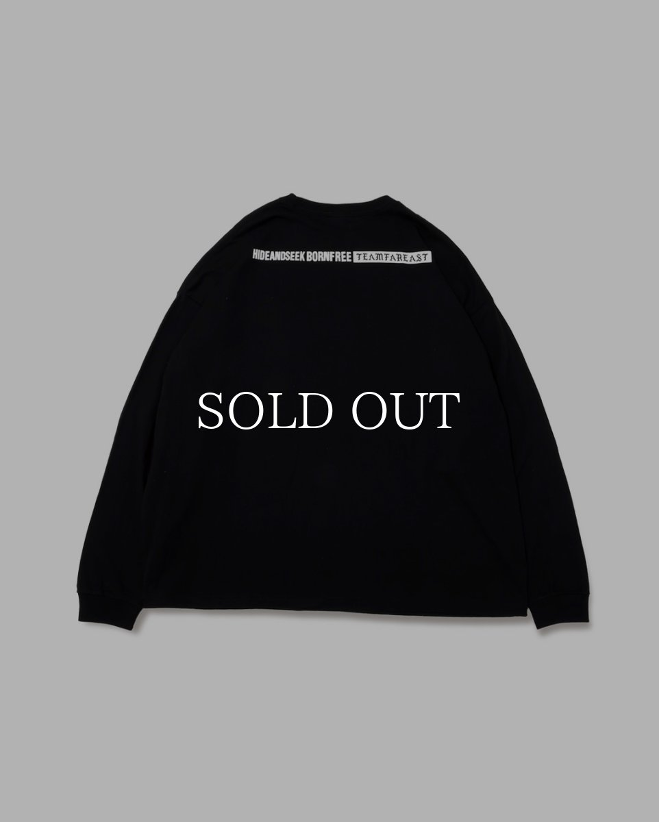 画像2: HideandSeek  Jesus L/S Tee (Big Silhouette) (2)