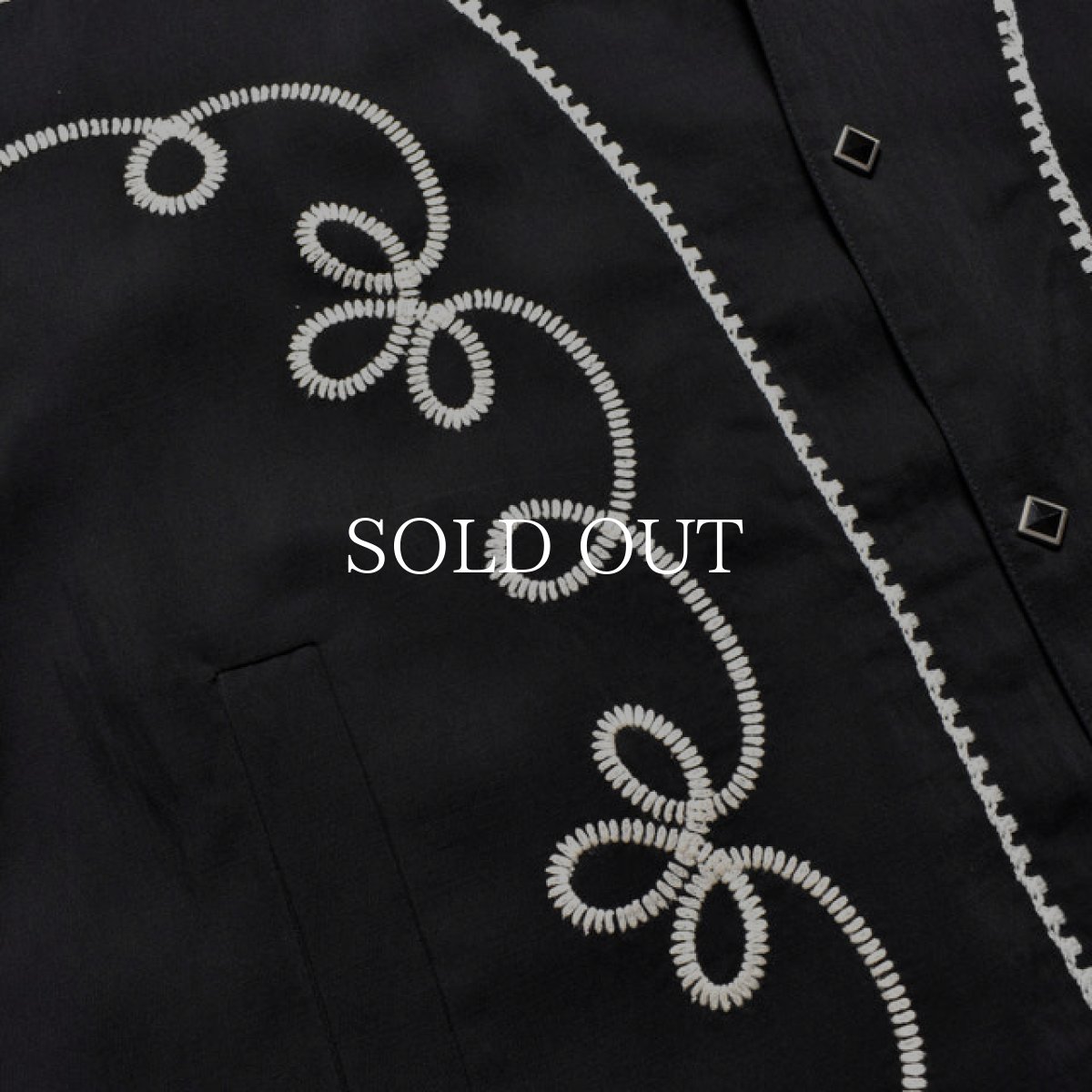 画像5: MINEDENIM  Arabesque Embroidery Western JKT (5)