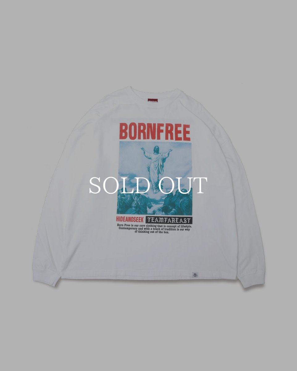 画像4: HideandSeek  Jesus L/S Tee (Big Silhouette) (4)