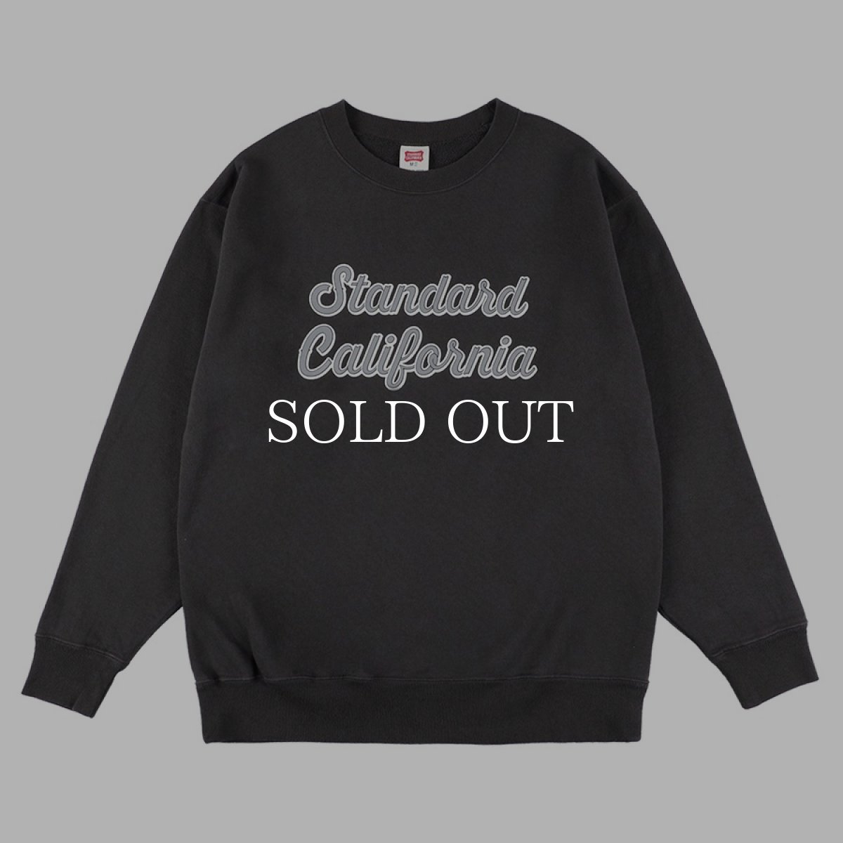 画像4: STANDARD CALIFORNIA  SD US Cotton Script Logo Crew Sweat (4)