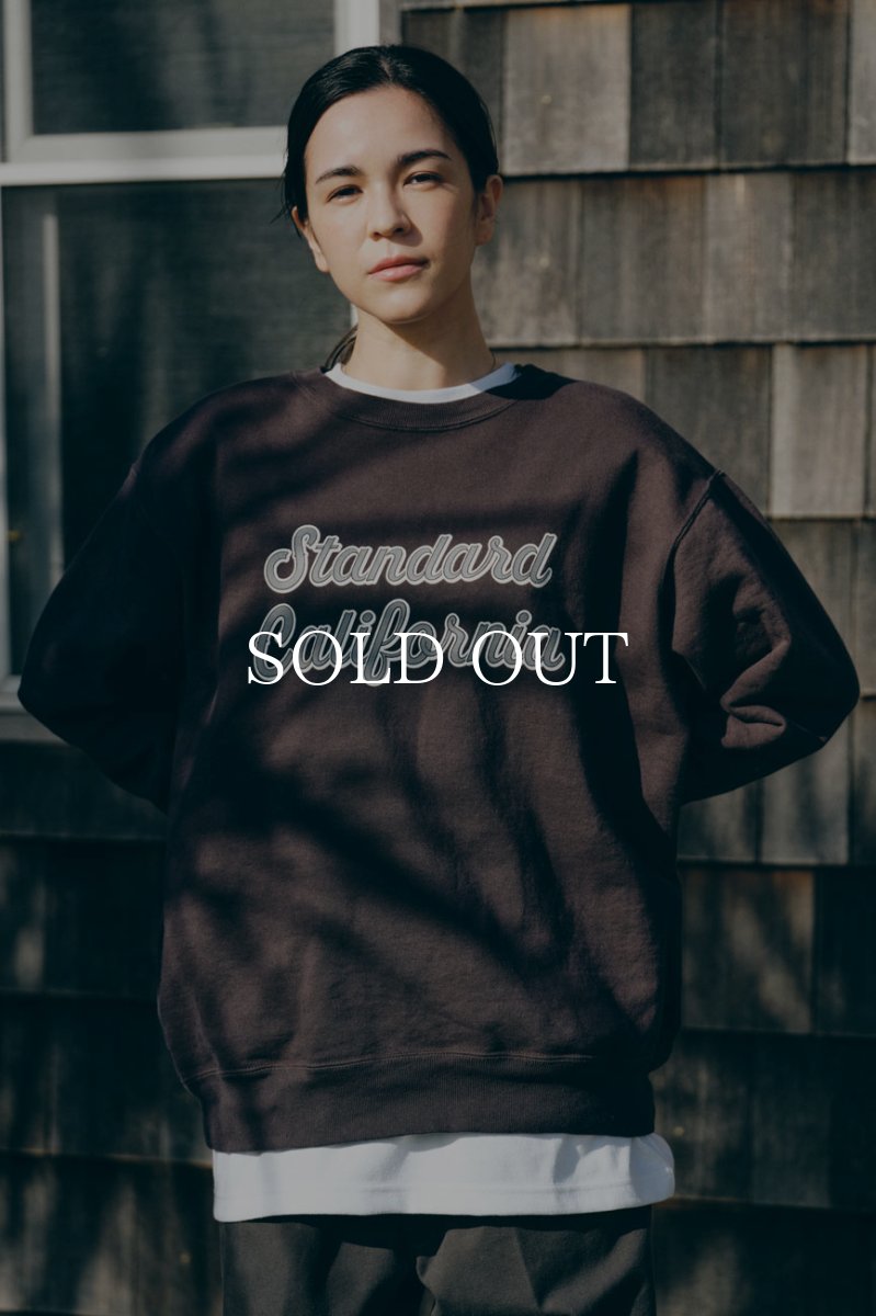画像12: STANDARD CALIFORNIA  SD US Cotton Script Logo Crew Sweat (12)