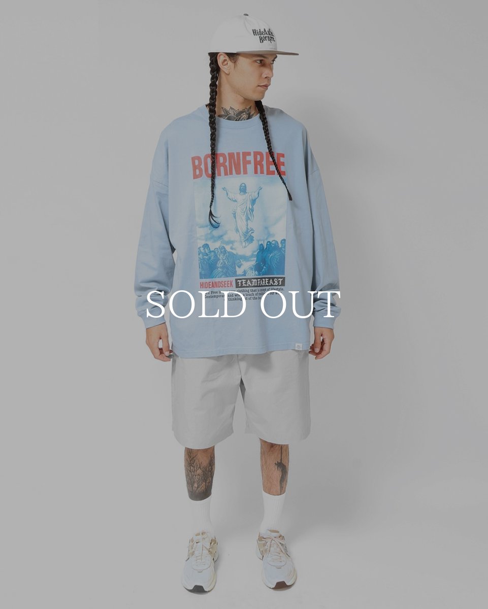 画像6: HideandSeek  Jesus L/S Tee (Big Silhouette) (6)