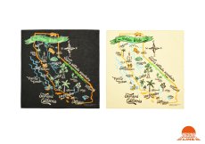 画像1: STANDARD CALIFORNIA  SD Cal Map Bandana (1)