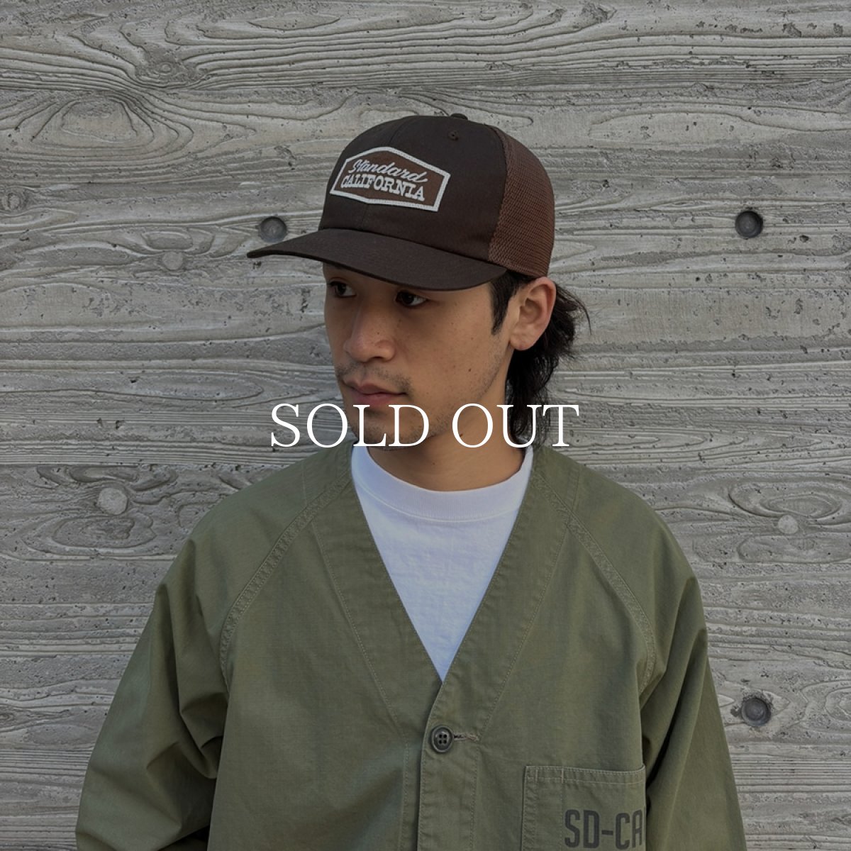 画像9: STANDARD CALIFORNIA  SD Stadium Logo Patch Mesh Cap (9)