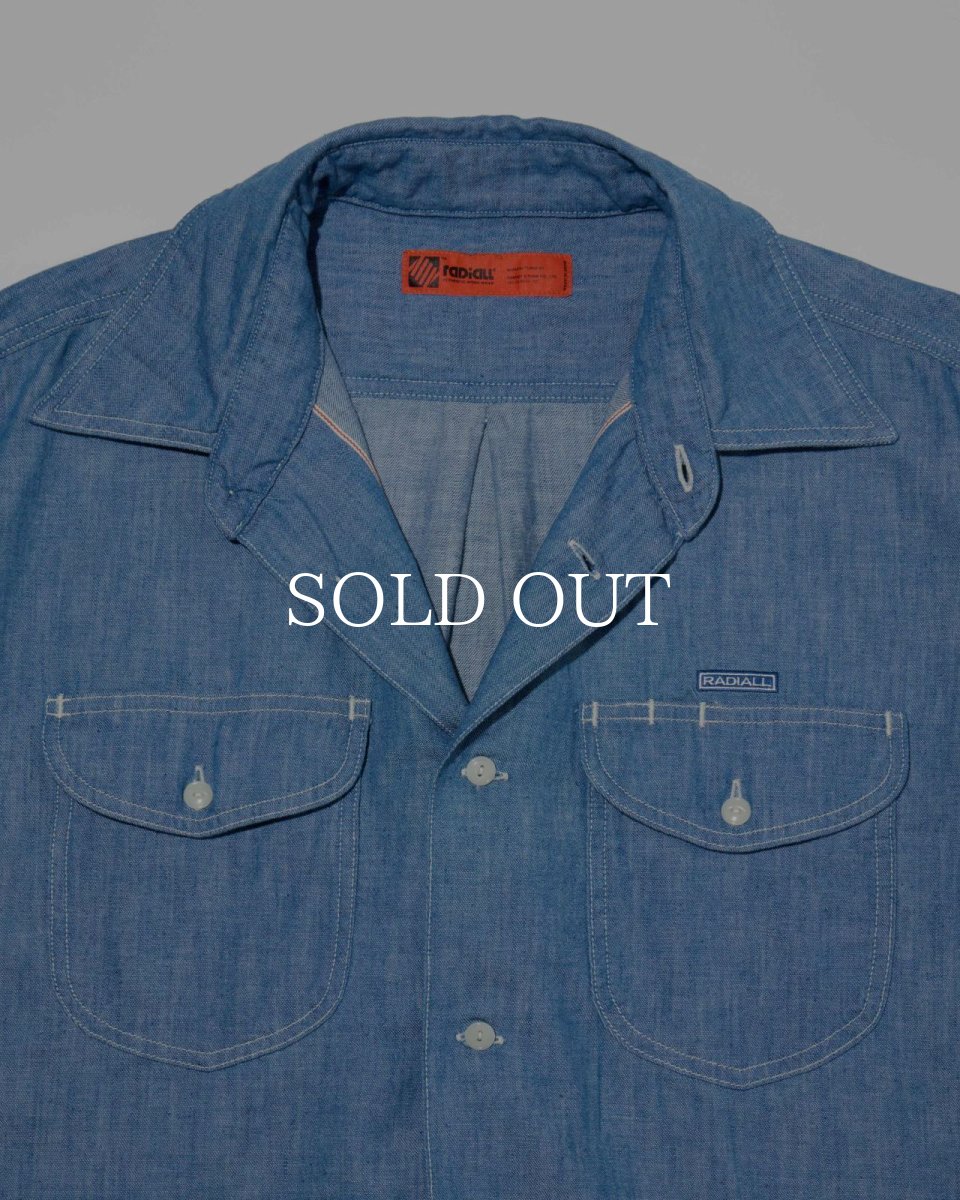 画像3: RADIALL  【再入荷】WHEELS-REGULAR COLLARED SHIRT L/S (3)