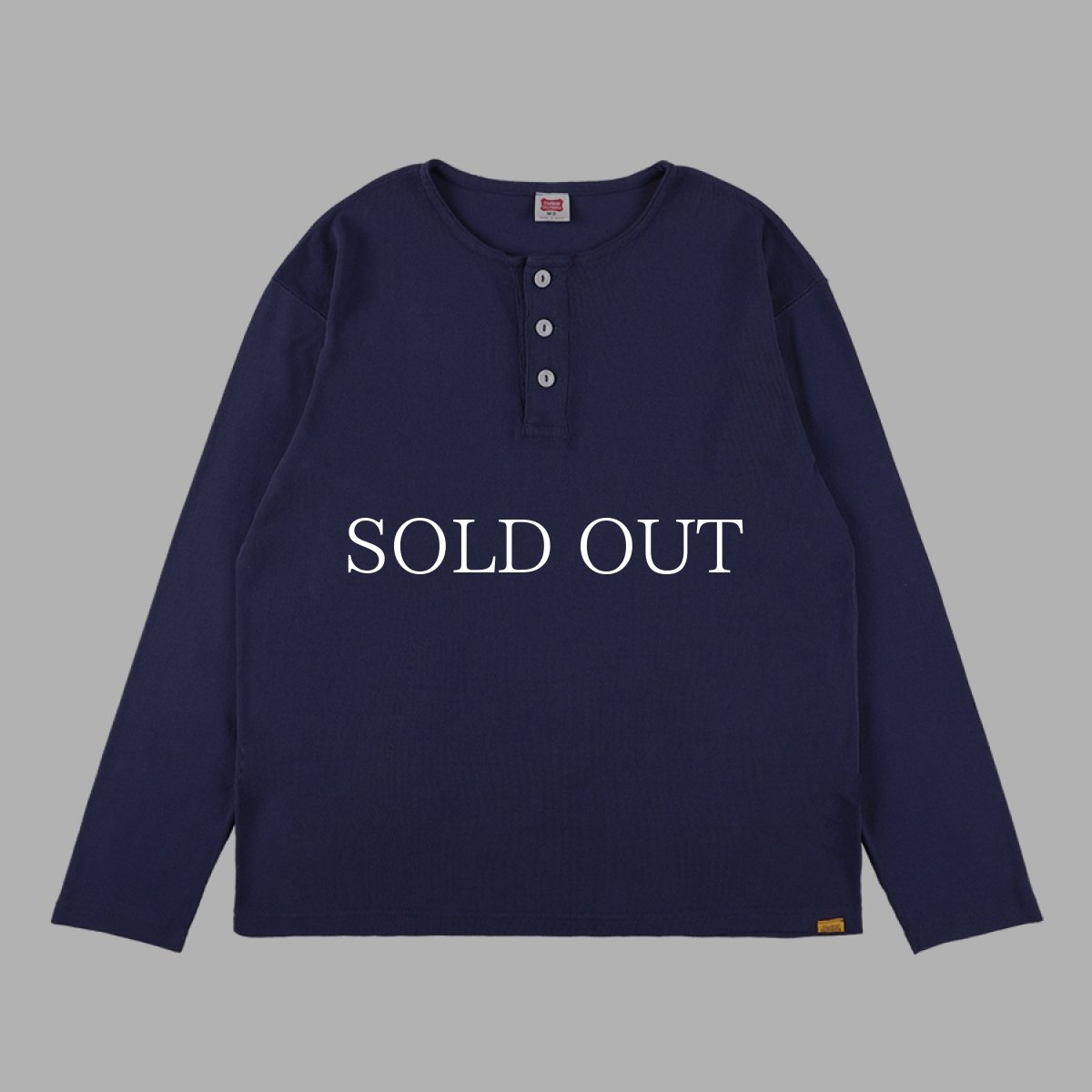 画像2: STANDARD CALIFORNIA  SD Heavyweight Rib Henley Long Sleeve T (2)