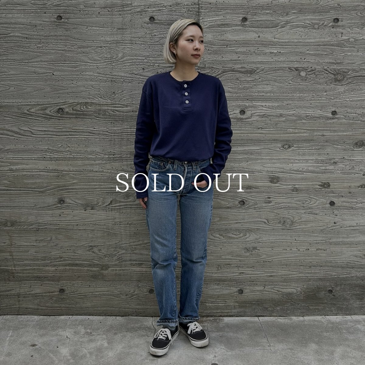 画像8: STANDARD CALIFORNIA  SD Heavyweight Rib Henley Long Sleeve T (8)