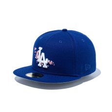 画像1: NEW ERA  59FIFTY Sakura Pack ロサンゼルス・ドジャース ダークロイヤル (1)