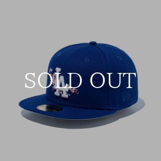 新品 Sakura Pack ドジャース ニューエラ 59FIFTY キャップ 59FIFTY Sakura Pack ロサンゼルス・ドジャース ネイビー