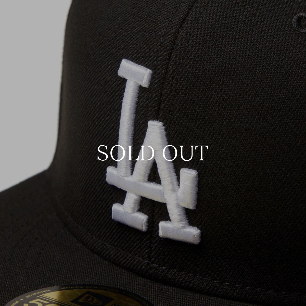 画像6: NEW ERA  59FIFTY MLB GORE-TEX ロサンゼルス・ドジャース ブラック (6)