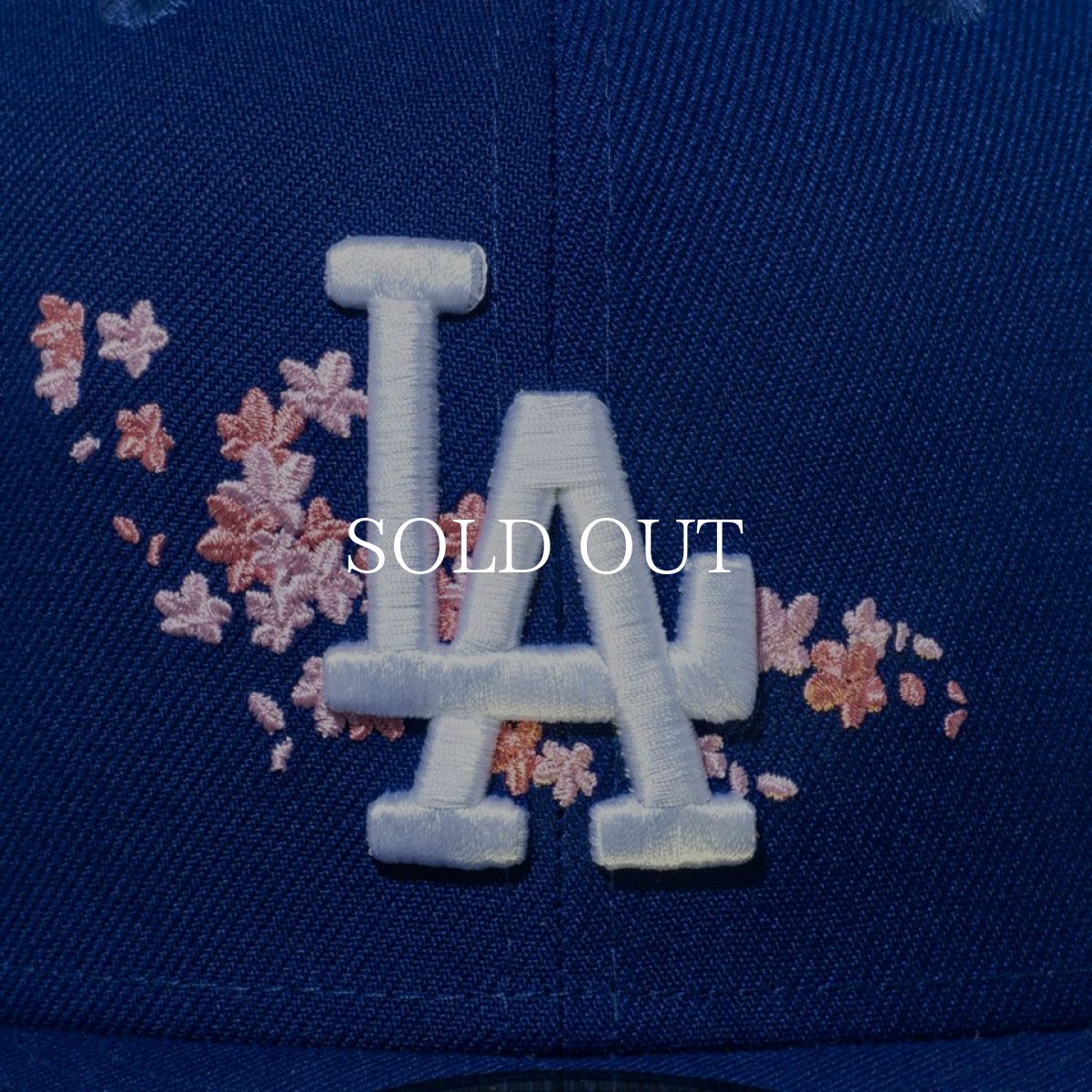 画像2: NEW ERA  59FIFTY Sakura Pack ロサンゼルス・ドジャース ダークロイヤル (2)
