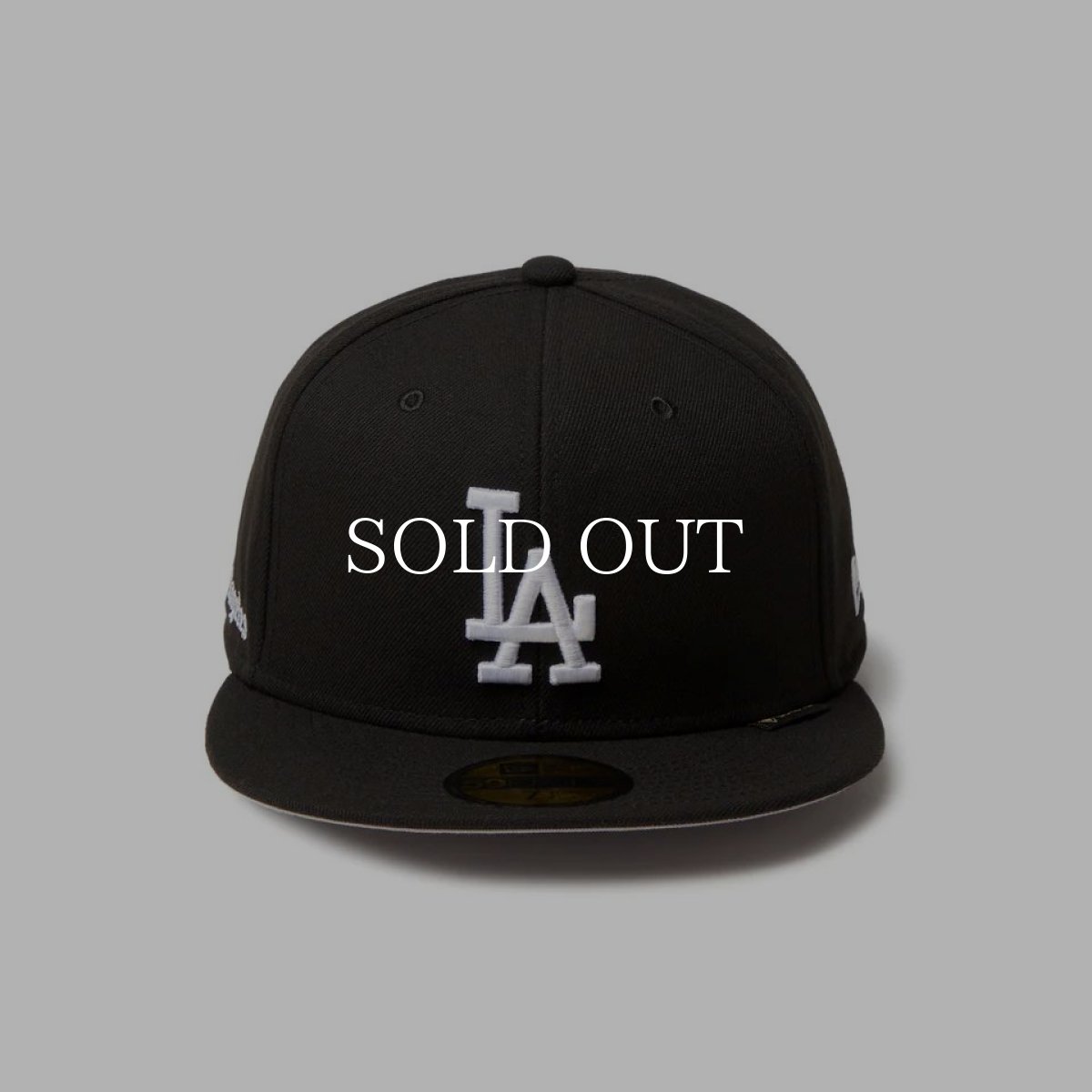 画像2: NEW ERA  59FIFTY MLB GORE-TEX ロサンゼルス・ドジャース ブラック (2)