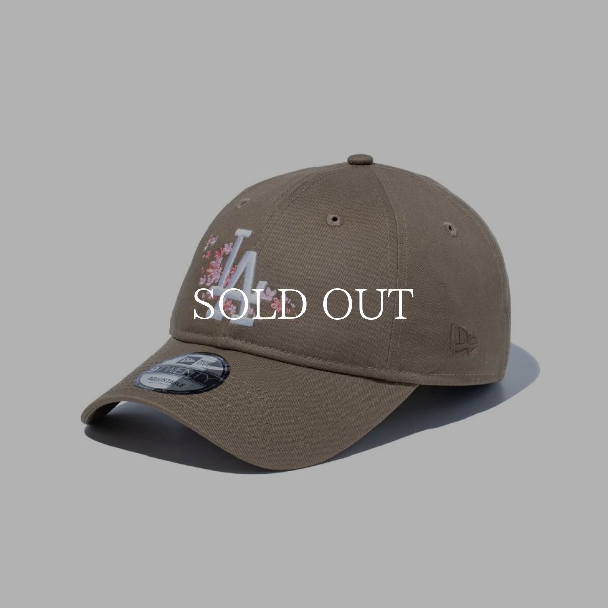 画像1: NEW ERA  9TWENTY Sakura Pack ロサンゼルス・ドジャース ブリティッシュカーキ (1)