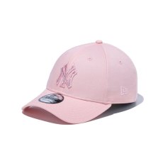 画像1: NEW ERA  9FORTY Rhinestone ニューヨーク・ヤンキース ピンクレモネード (1)