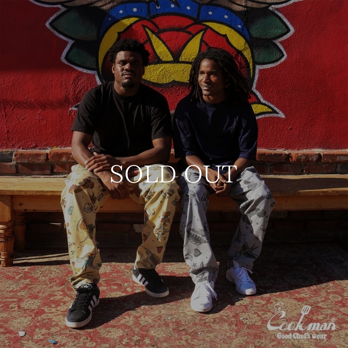 画像23: COOKMAN  シェフパンツ Chef Pants Old Tattoo Beige (23)