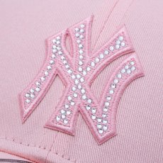 画像3: NEW ERA  9FORTY Rhinestone ニューヨーク・ヤンキース ピンクレモネード (3)