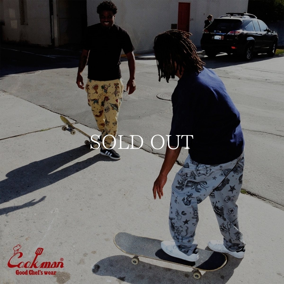 画像22: COOKMAN  シェフパンツ Chef Pants Old Tattoo Gray (22)