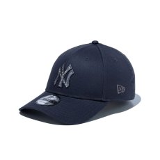 画像1: NEW ERA  9FORTY Rhinestone ニューヨーク・ヤンキース グラファイト (1)