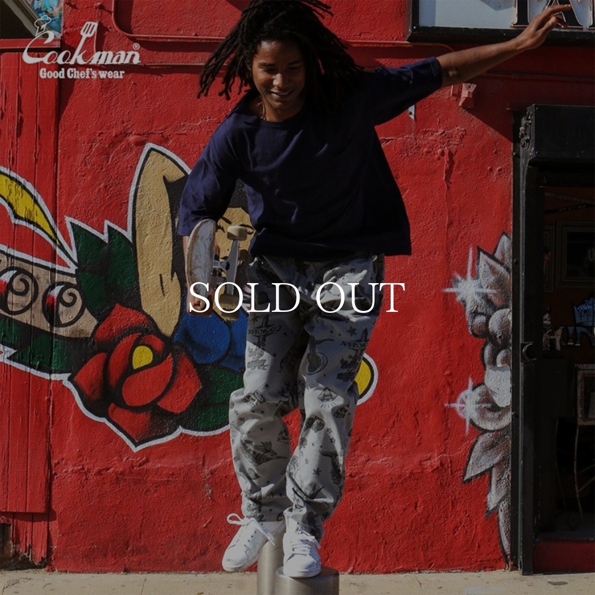 画像24: COOKMAN  シェフパンツ Chef Pants Old Tattoo Gray (24)