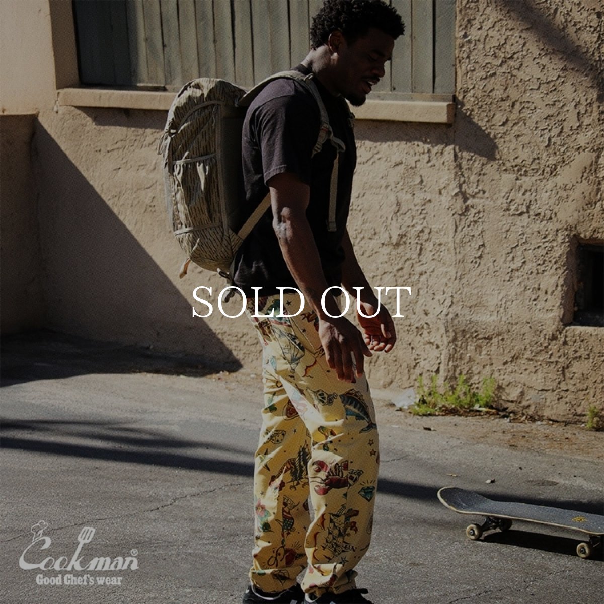 画像22: COOKMAN  シェフパンツ Chef Pants Old Tattoo Beige (22)