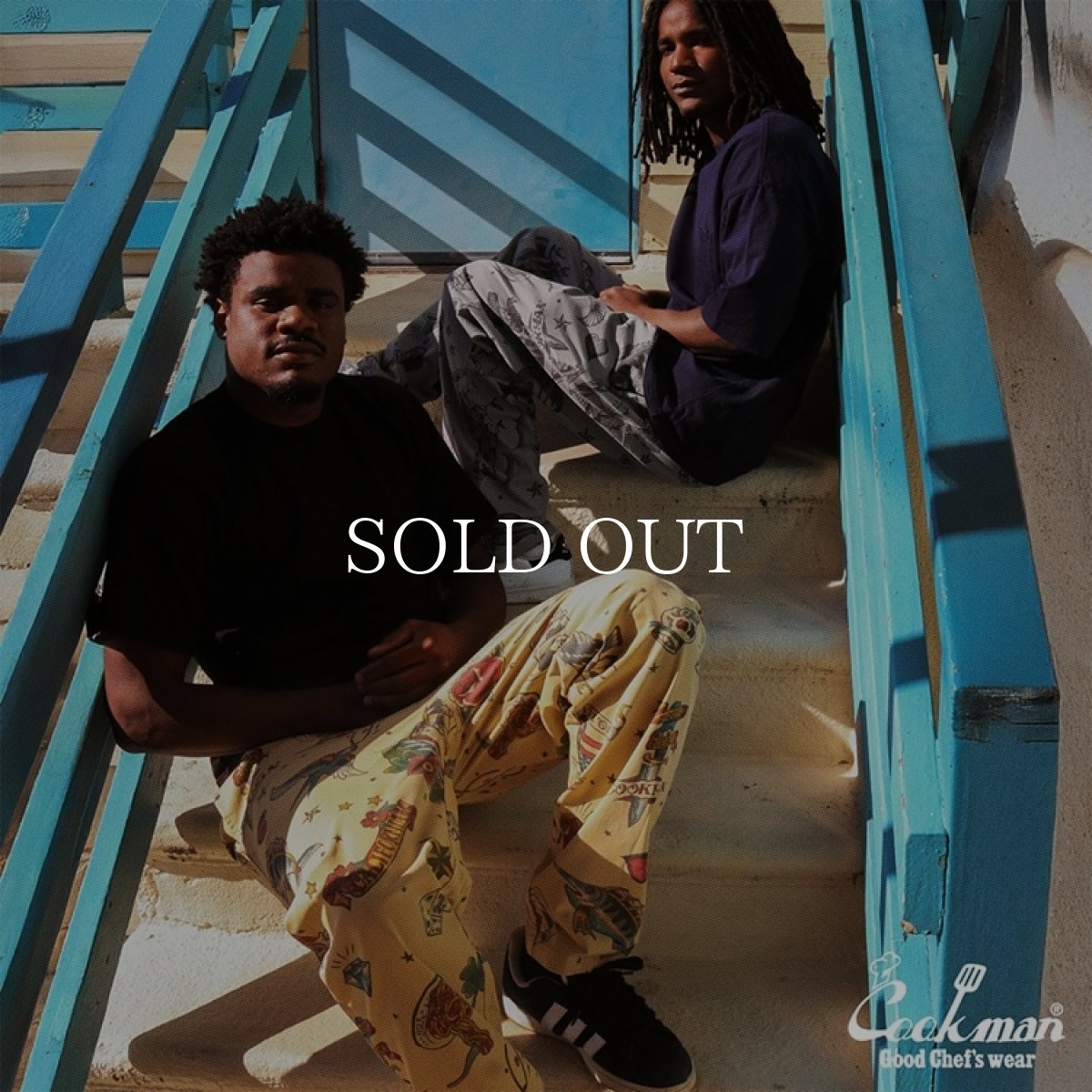 画像24: COOKMAN  シェフパンツ Chef Pants Old Tattoo Beige (24)