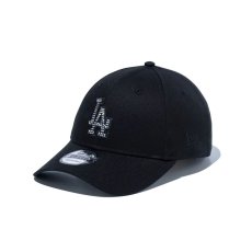 画像1: NEW ERA  9FORTY Rhinestone ロサンゼルス・ドジャース ブラック (1)