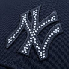 画像3: NEW ERA  9FORTY Rhinestone ニューヨーク・ヤンキース グラファイト (3)