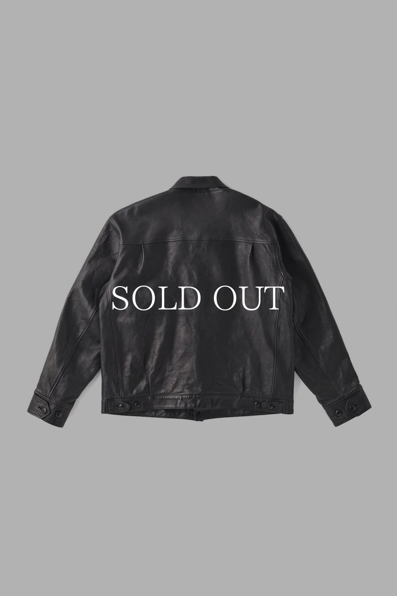 画像2: OLD JOE   PATINA HORSE-HIDE JEAN JACKET (2)