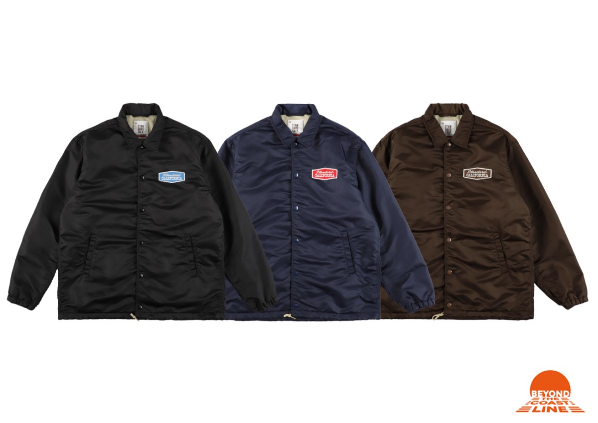 画像1: STANDARD CALIFORNIA  SD Stadium Logo Patch Coach Jacket (1)