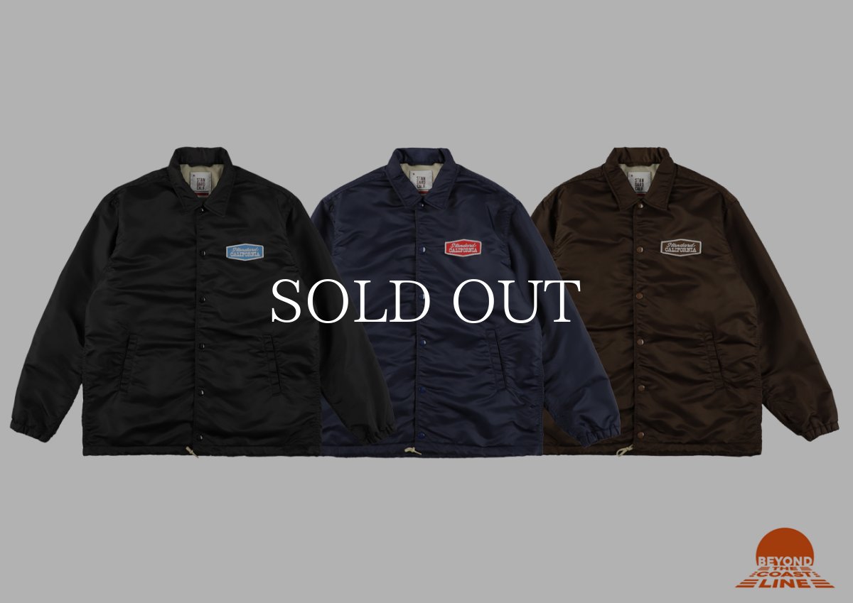 画像1: STANDARD CALIFORNIA  SD Stadium Logo Patch Coach Jacket (1)
