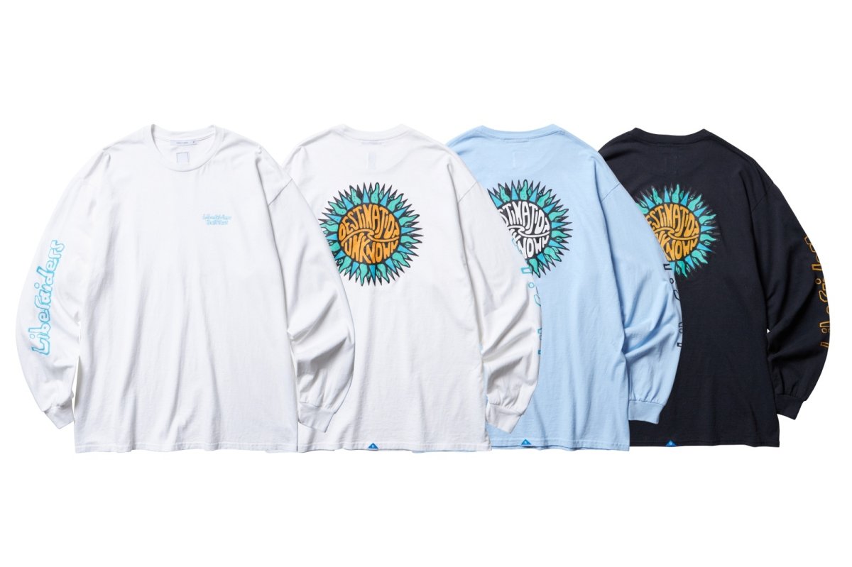 画像1: Liberaiders  DESTINATION UNKNOWN L/S TEE (1)