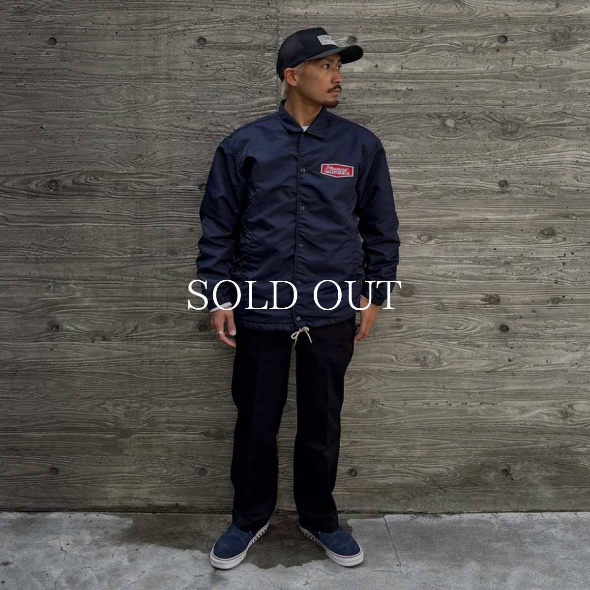 画像9: STANDARD CALIFORNIA  SD Stadium Logo Patch Coach Jacket (9)