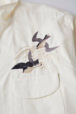 画像4: OLD JOE   SWALLOW COLLAR NASSOU SHIRTS S/S (EMBROIDERY) (4)