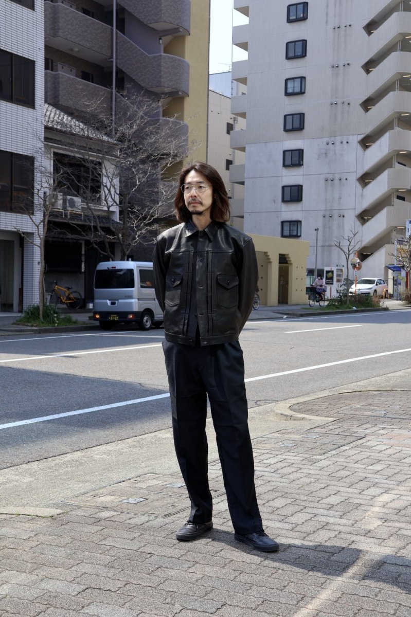 画像9: CALEE  VINTAGE REPRODUCT ACTION SLACKS (9)