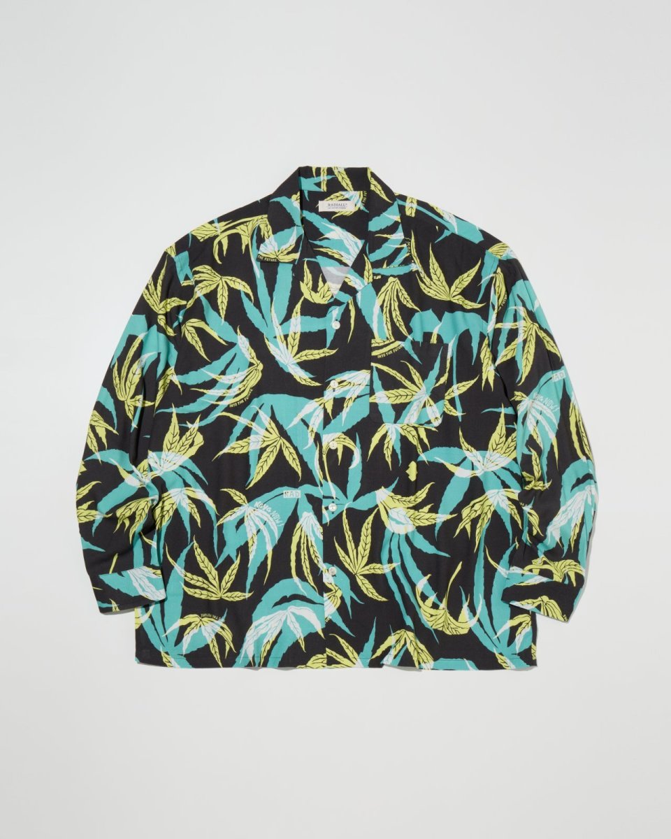画像1: RADIALL  INTO THE FUTURE-OPEN COLLARED SHIRT L/S (1)