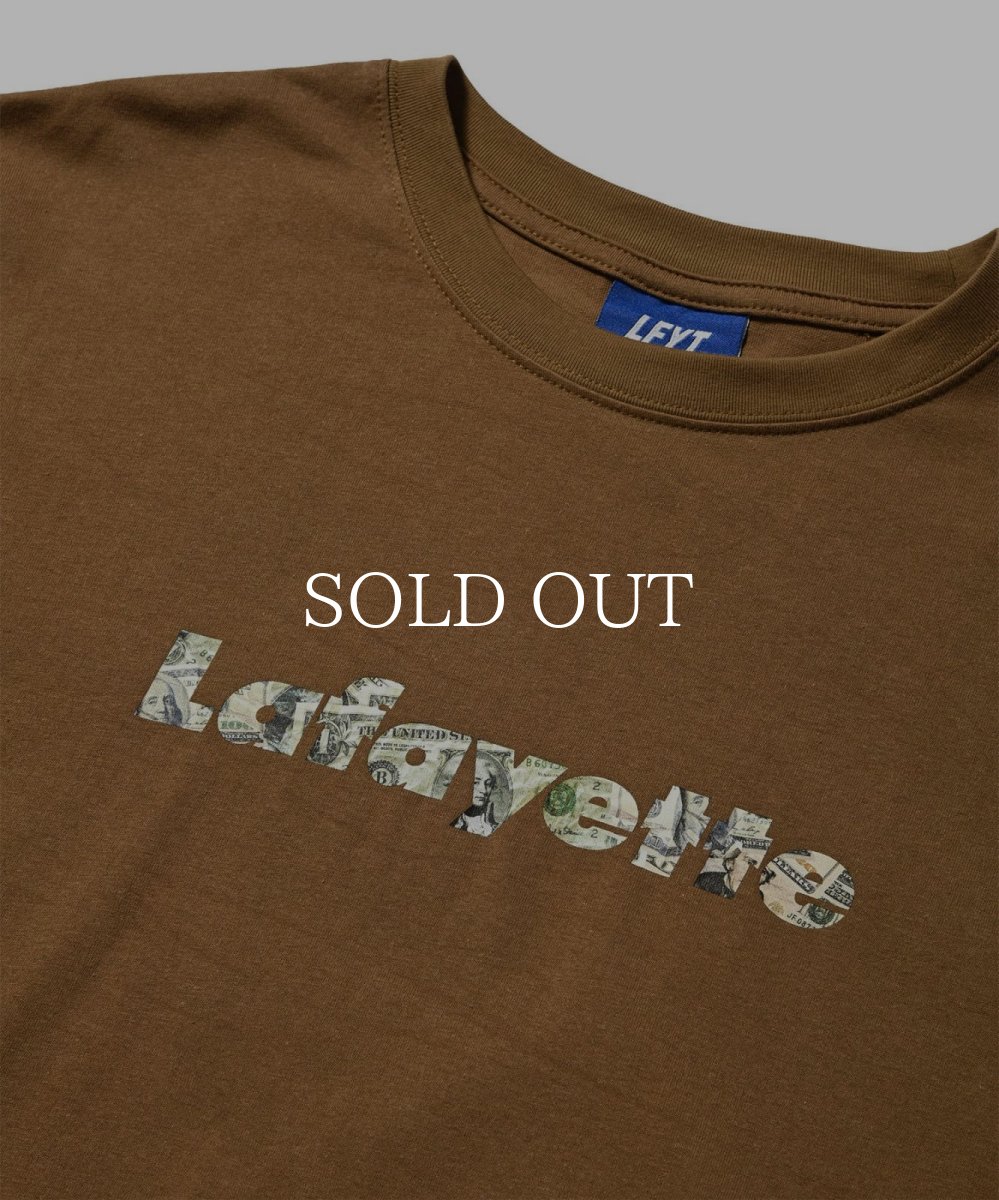 画像13: LFYT  DEAD PRESIDENTS Lafayette LOGO TEE (13)