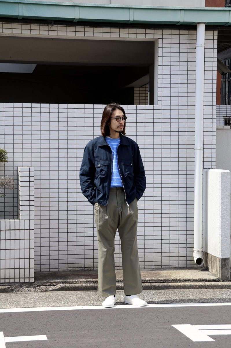 画像4: nonnative  DWELLER L/S TEE BORDER COTTON JERSEY (4)