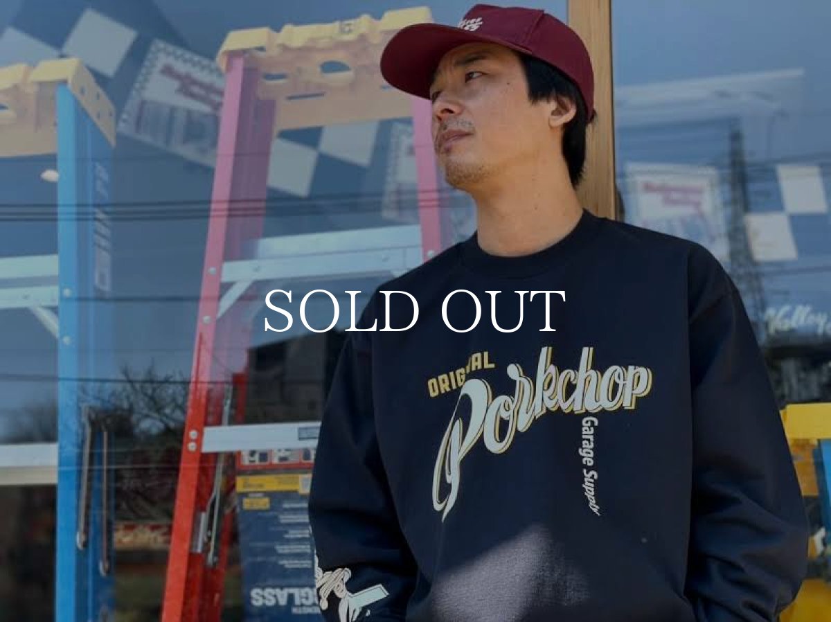 画像9: PORKCHOP GARAGE SUPPLY  CRS LOGO L/S TEE (9)