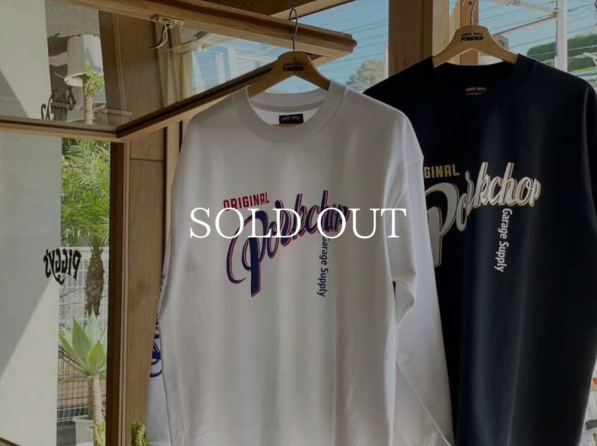 画像10: PORKCHOP GARAGE SUPPLY  CRS LOGO L/S TEE (10)