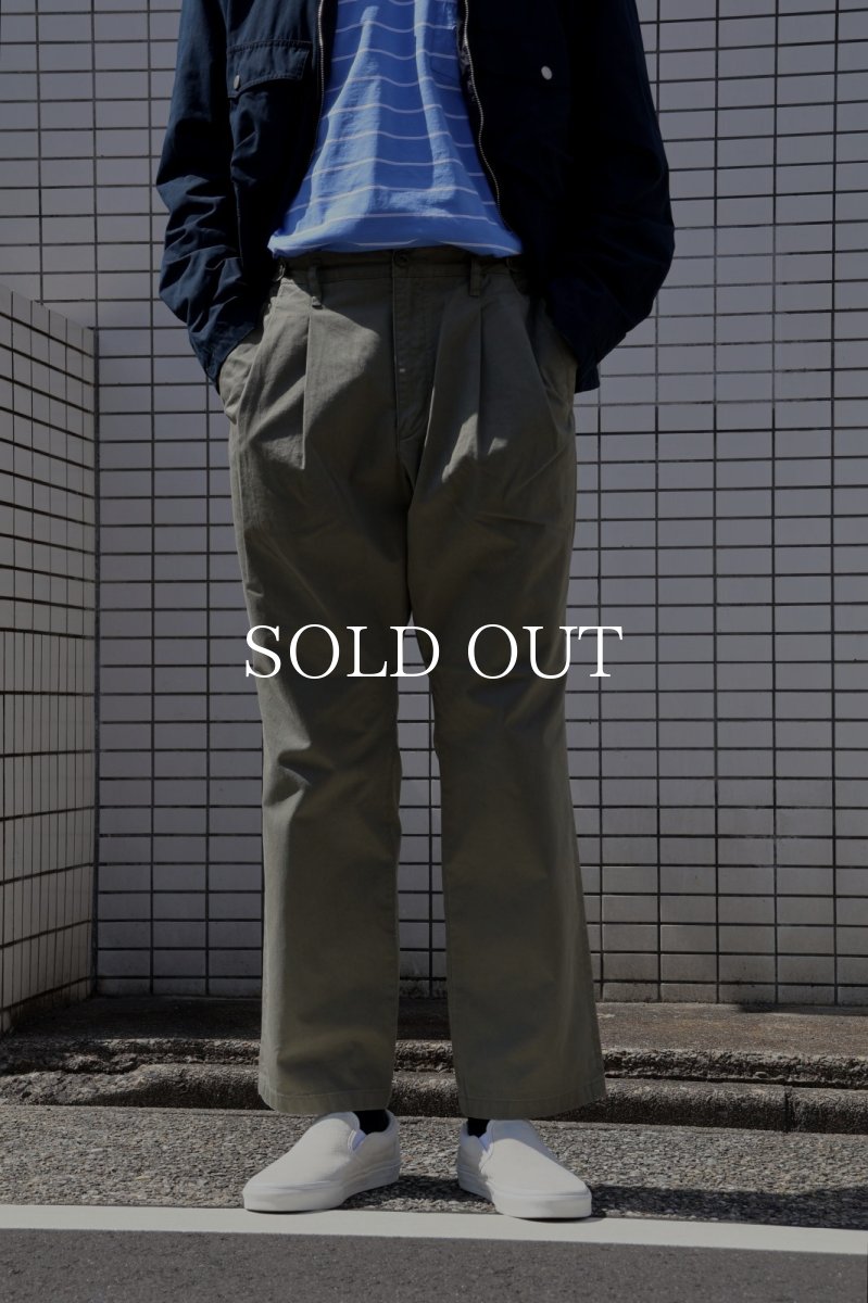 画像3: nonnative  OFFICER CHINO TROUSERS COTTON CHINO CLOTH (3)