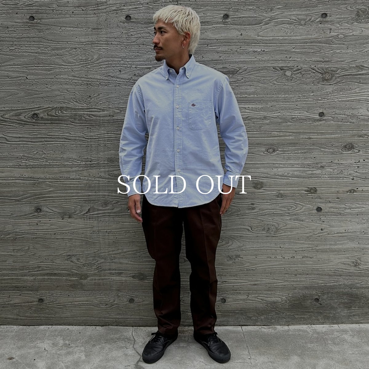 画像9: STANDARD CALIFORNIA  SD Oxford Button Down Shirt (9)