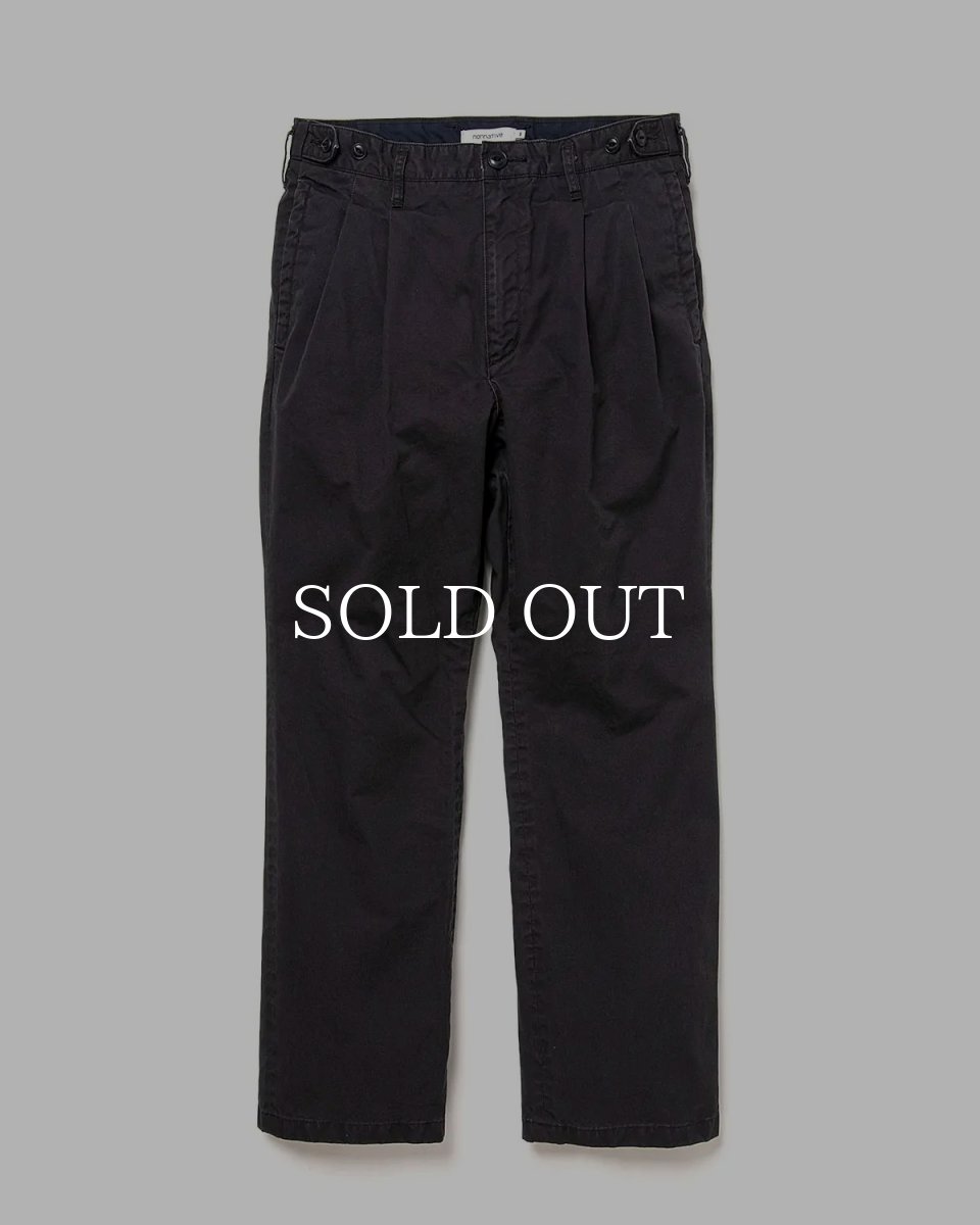 画像2: nonnative  OFFICER CHINO TROUSERS COTTON CHINO CLOTH (2)