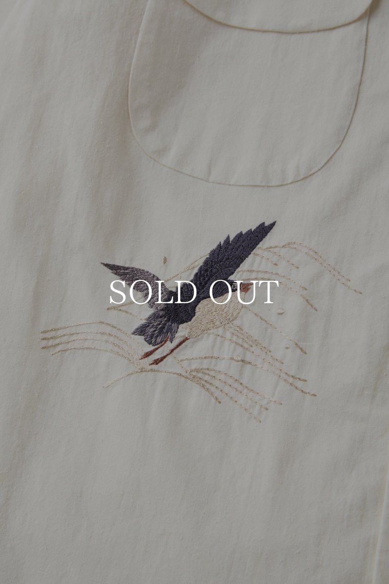 画像3: OLD JOE   SWALLOW COLLAR NASSOU SHIRTS S/S (EMBROIDERY) (3)
