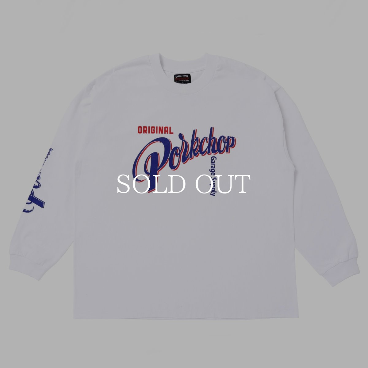 画像1: PORKCHOP GARAGE SUPPLY  CRS LOGO L/S TEE (1)