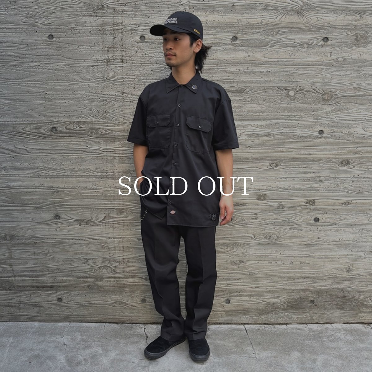 画像2: HTC  HTC Dickies Short Sleeve Work Shirt #Flower Stone (2)