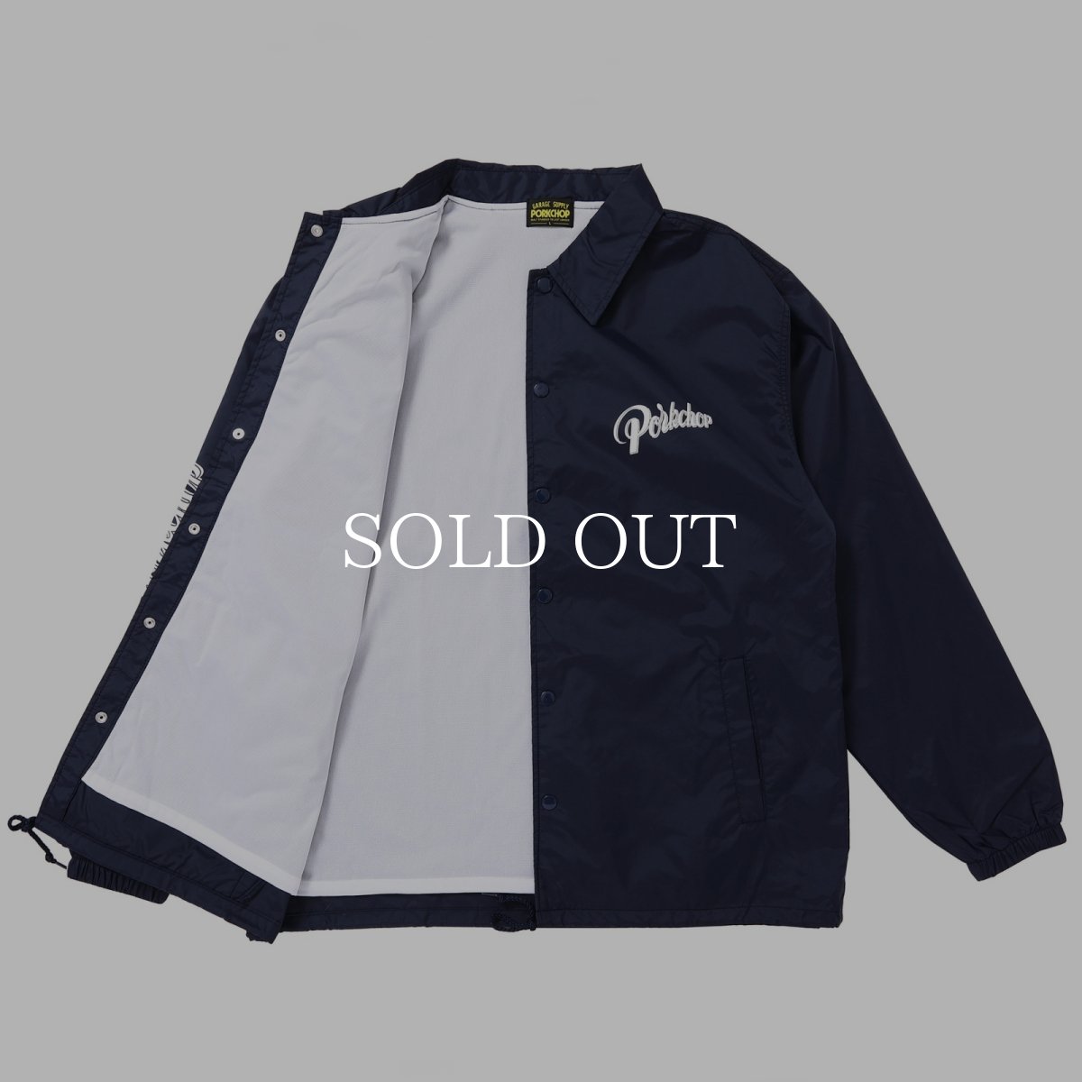 画像3: PORKCHOP GARAGE SUPPLY  CRS LOGO COACH JKT (3)