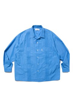 トップス COOTIE 120/2 Typewriter Cuba L/S Shirt 120/2 Typewriter Cuba L/S Shirt【BLACK】｜COOTIE PRODUCTIONS