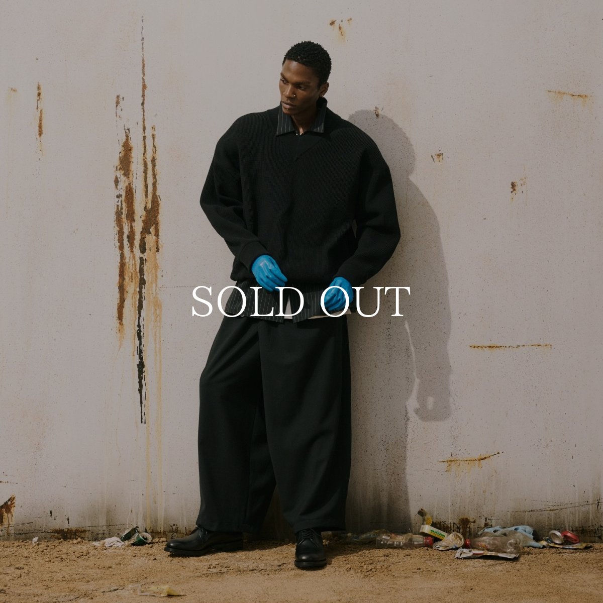 画像6: COOTIE   Leno Cloth Wrap Wide Easy Trousers (6)