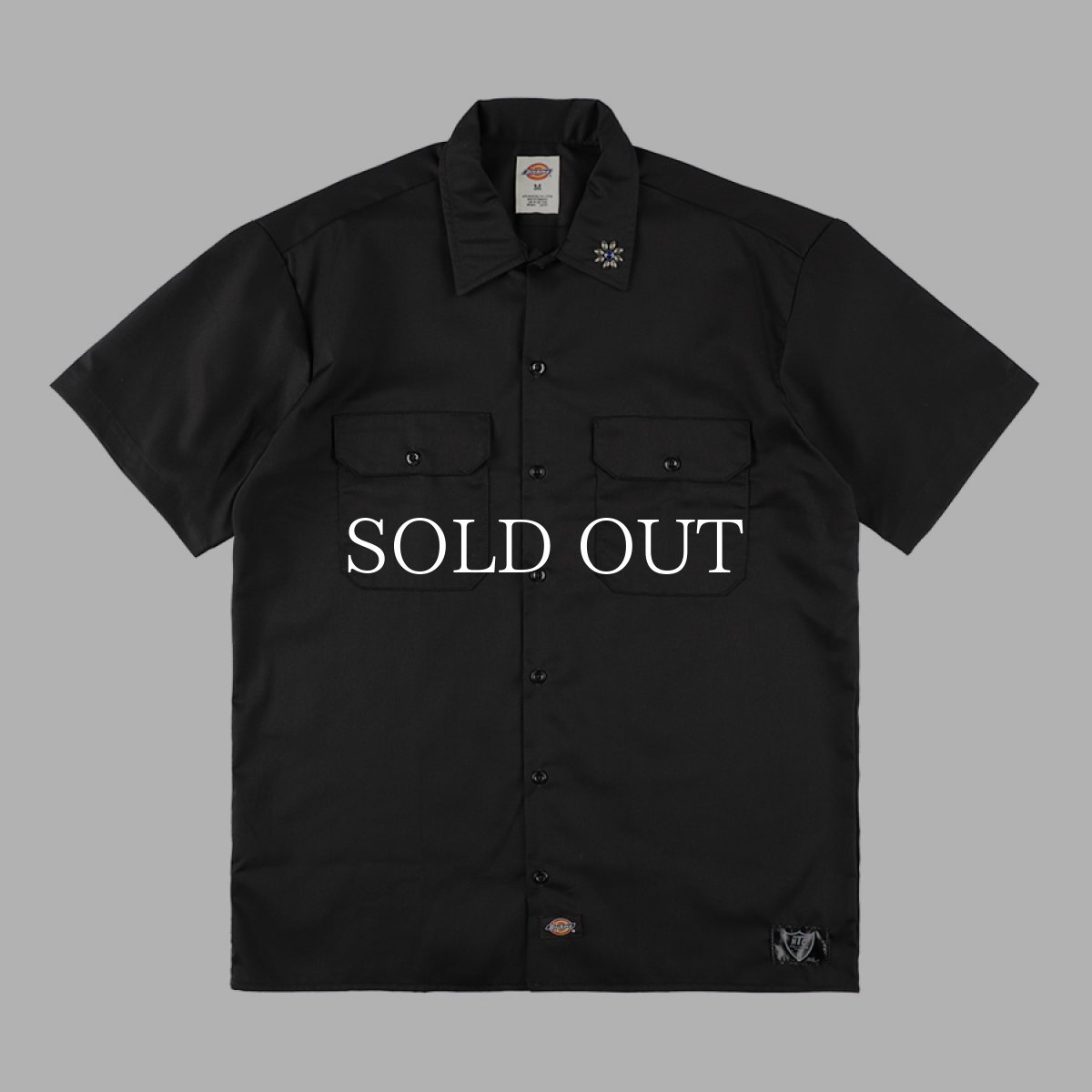 画像1: HTC  HTC Dickies Short Sleeve Work Shirt #Flower Stone (1)